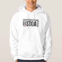 Stoa Fear of Death Rectangle Logo Hoodie