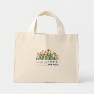 Stoa Floral Romans 11:36 Tote