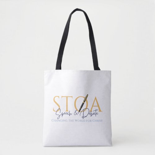 Stoa Speech  Debate  Tote Bag