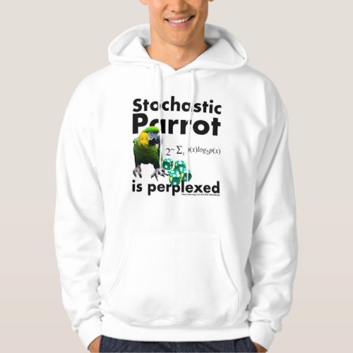 Stochastic Parrot hoodie