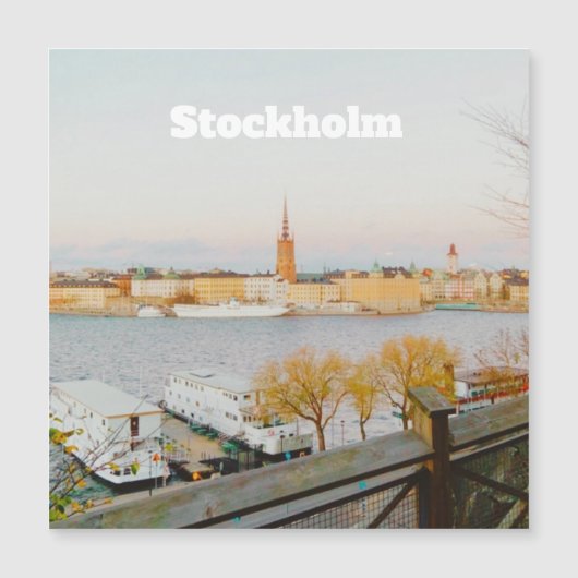 Stocholm, Sweden souvenir (Front)