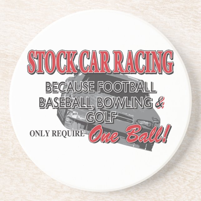 Stock Car Racing Coaster (Front)