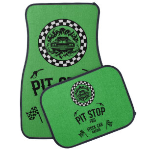 Stock Car Racing Gift Floor Mat