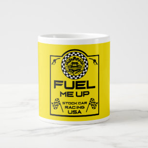 Stock Car Racing Gift Giant Coffee Mug