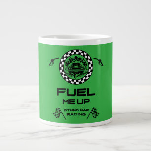 Stock Car Racing Gift Giant Coffee Mug