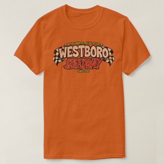 Stock Car Racing Westboro Speedway 1947  T-Shirt (Design Front)
