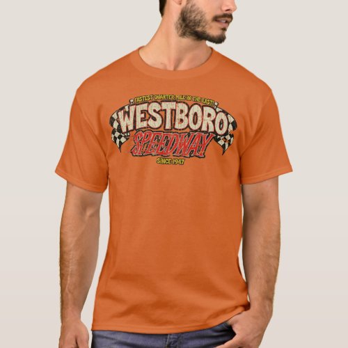 Stock Car Racing Westboro Speedway 1947  T_Shirt