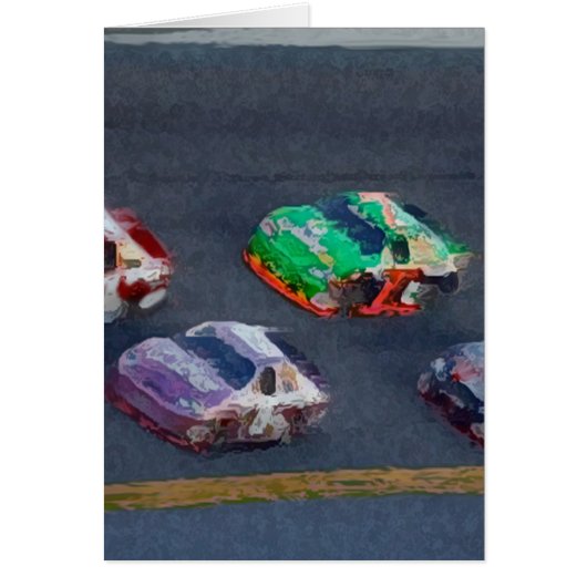 Stock Cars 4 Cards (Front)