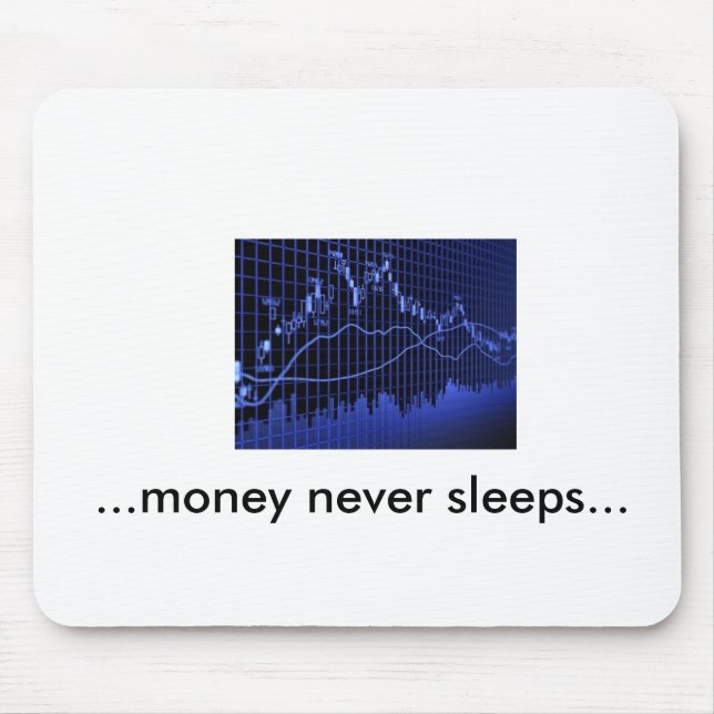 Stock Chart mousepad (Front)