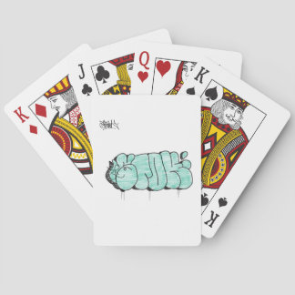 Stock deck poker cards