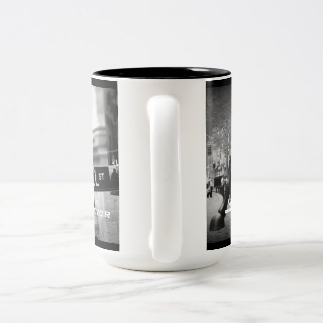 Stock Exchange Bull Mug (Handle)