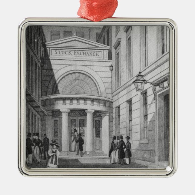 Stock Exchange, London, from 'Metropolitan Metal Ornament (Front)