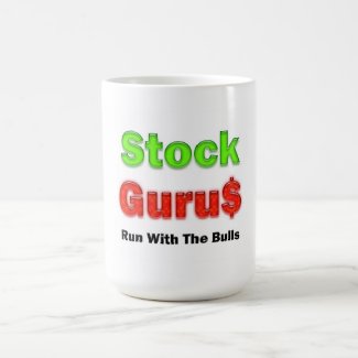 Stock Guru Red Customizable Coffee Mug