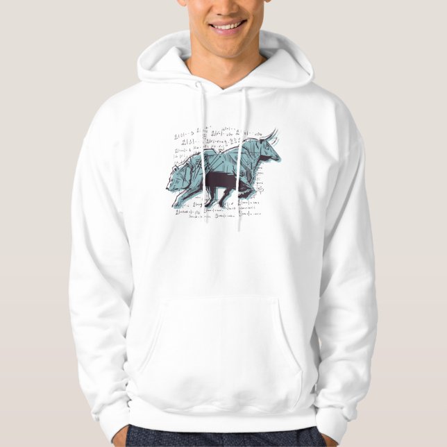 Stock Market Analysis Finance Hoodie (Front)