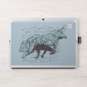 Stock Market Analysis Finance HP Laptop Skin