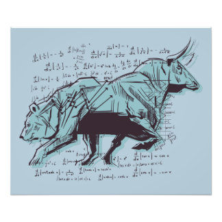 Stock Market Analysis Finance Photo Print