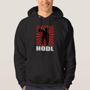 Stock Market Apes Green Eyes Meme Hodl Trading Inv Hoodie