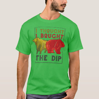 Stock market bull and bear  T-Shirt