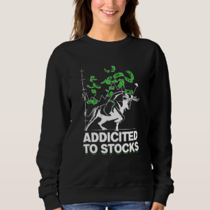 Stock Market Capitalism Day Trader Trading Capital Sweatshirt
