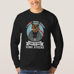 Stock Market Capitalism Day Trader Trading Capital T-Shirt