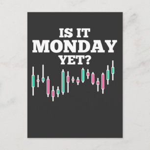 Stock Market Day Trading Humor Investor Postcard