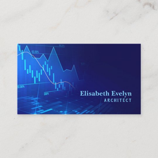 Stock market or forex trading graph in graphic business ...