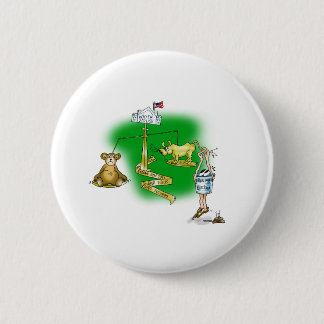 Stock Market Pinback Button
