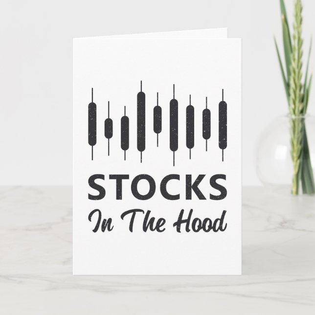 Stock Market Stocks In The Hood Trader Trading Card (Front)
