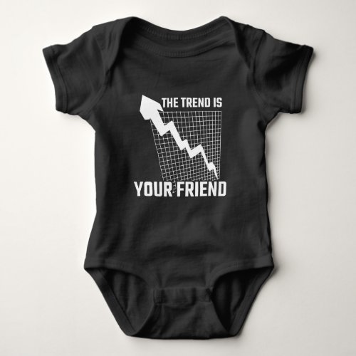 Stock Market Trader Exchange Money Investor Baby Bodysuit