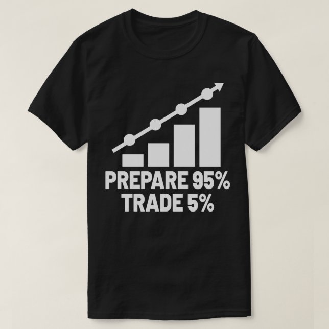 Stock Market trader Forex Trader Investor Trading  T-Shirt (Design Front)