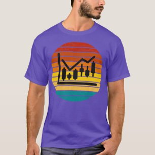 Stock Market Trader Investment Banker Retro Gift T-Shirt