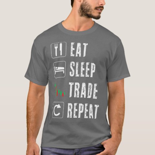 Stock Market Trading Day Trader Options Premium T_Shirt