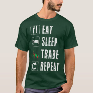 Stock Market Trading Day Trader Options Premium T-Shirt