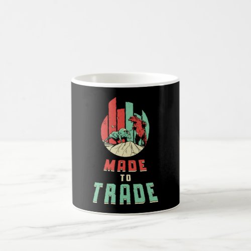 Stock Market Trading Investor Bear Bull Trader Coffee Mug