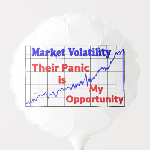 Stock Market Trading Panic Opportunity Balloon