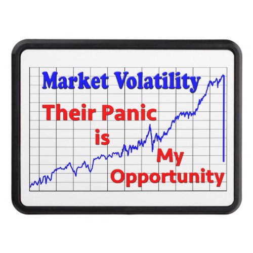 Stock Market Trading Panic Opportunity Hitch Cover