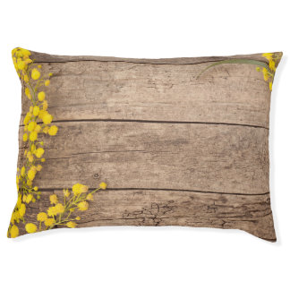 Stock photography, styled vintage concept. pet bed