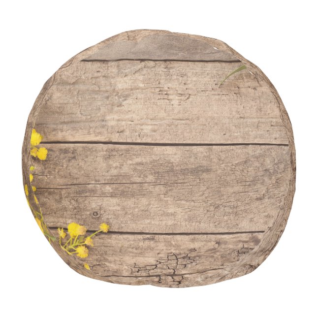 Stock photography, styled vintage concept. pouf (Bottom)