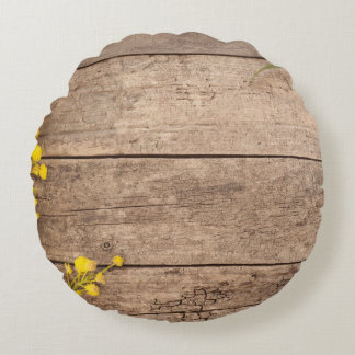 Stock photography, styled vintage concept. round pillow