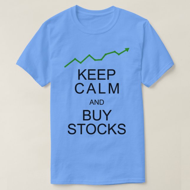 Stock Quote Stock Market Investor Gift T-Shirt (Design Front)