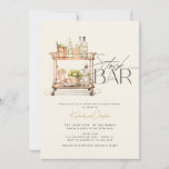 Stock The Bar Cart Couples Shower Invitation at Zazzle