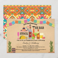 Stock the bar engagement party Taco Fiesta