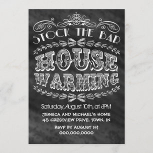 Stock The Bar House Warming Party Invitation