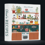 STOCK THE KITCHEN Bridal Shower CUSTOM Cute 3 Ring Binder<br><div class="desc">Hand made art for you! Perfect for a bridal shower, bachelorette party, housewarming or birthday! FULLY CUSTOMIZABLE! Click on “Personalize” above to edit the text. Click "edit using design tool" to adjust the fonts, colors and placements. Everything is customizable. THANK YOU FOR SUPPORTING INDEPENDENT ARTISTS! All artwork and designs are...</div>