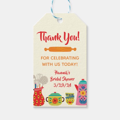 Stock the Kitchen Bridal Shower Gift Tags
