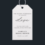 Stock the Kitchen Bridal Shower  Gift Tags<br><div class="desc">“Let’s stock the kitchen” favor tag</div>