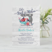 Stock the Kitchen Bridal Shower Invitation (Standing Front)