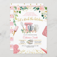 Stock the Kitchen Bridal Shower Invitation