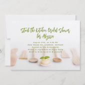 Stock the Kitchen Bridal Shower Invitations (Front)