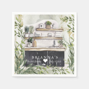Stock the Kitchen Bridal Shower Personalized Napkins